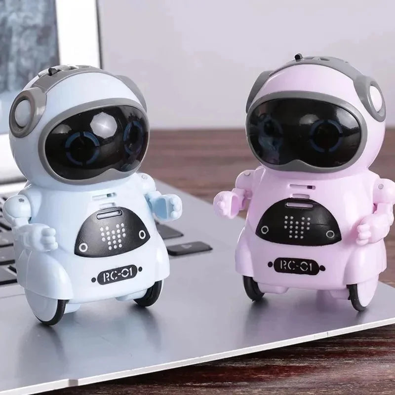 Emo Robot - Pametna Interaktivna Igračka - Prepoznaje Glas, Priča, Pjeva, Pleše i Priča Priče - Mini Robot za Djecu