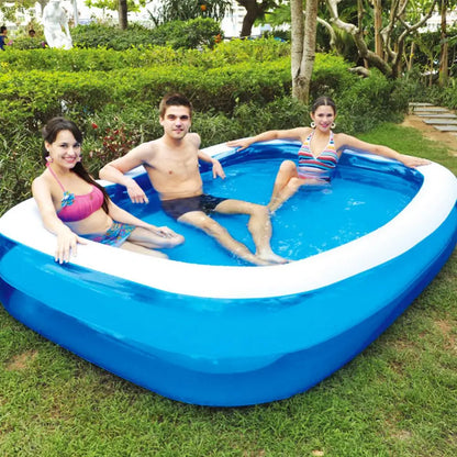🏊‍♂️ Ljetni Obiteljski Bazen na Napuhavanje – za Djecu i Odrasle, za Igru na Otvorenom