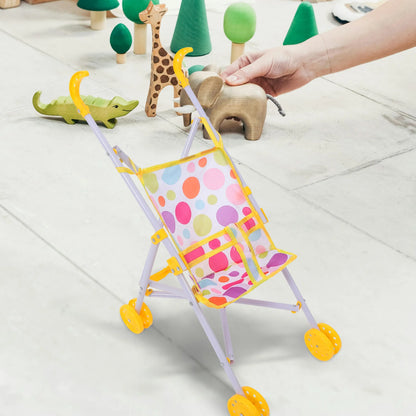 🛒 Mini Kolica za Lutke – Šarena Dekorativna Igračka za Djecu
