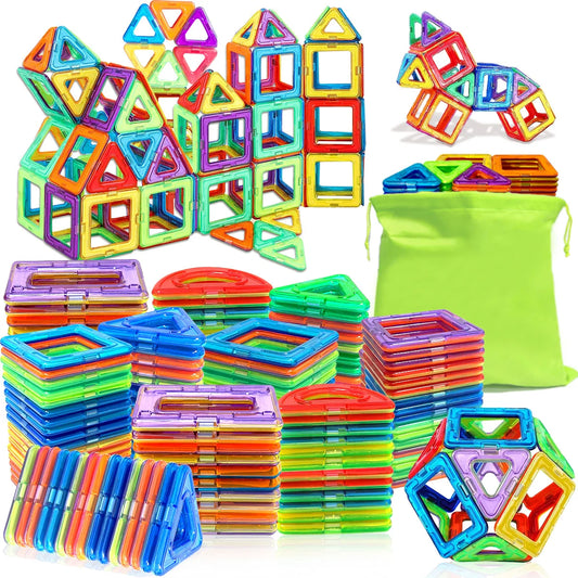 Veliki Magnetni 3D Konstruktorski Set – Edukativna STEM Igračka za Rođendane i Učenje