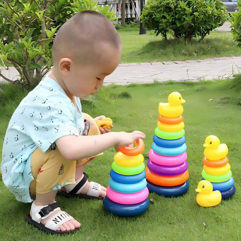 Montessori Igračka za Bebe - Kula s Kotrljajućim Lopticama - Edukativne Igre za Najmlađe - Staza za Slaganje - Razvojne Igračke za Bebe od 1 do 3 Godine