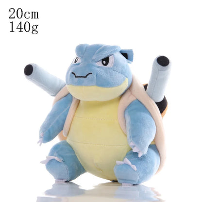 20cm Pokemon plišane igračke; Kawaii, Pikachu, Raichu, Jenny, Turtle...