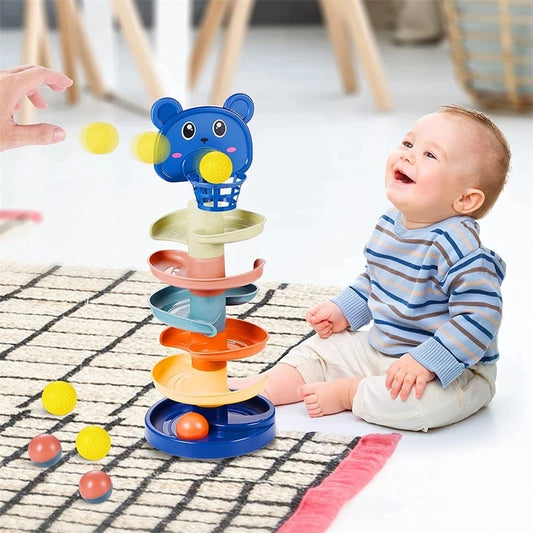 🧩 Montessori Kula s Lopticama – Edukativna Igračka za Bebe od 1 do 3 Godine za Motorički Razvoj i Učenje Kroz Igru